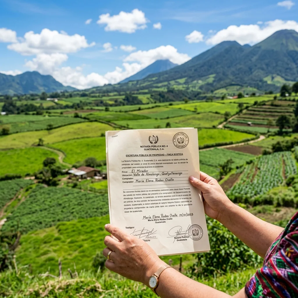 Cómo comprar un terreno financiado en Guatemala: Opciones y requisitos bancarios