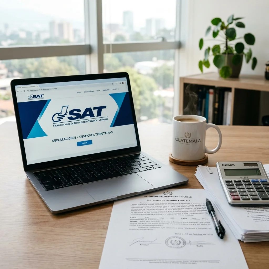 Guía del traspaso de propiedad ante la SAT en Guatemala: Impuestos y trámites