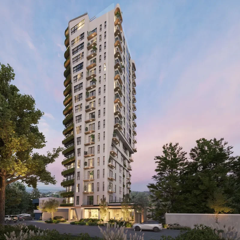 Áreas y vistas de ADN Apartamentos en Zona 15