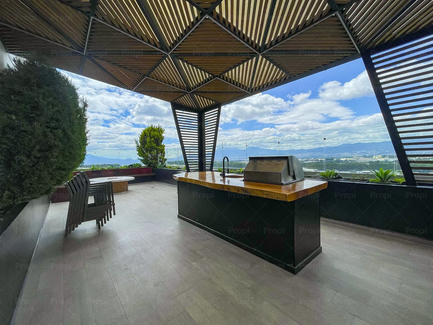 Vista de Airali en Zona 10, Guatemala