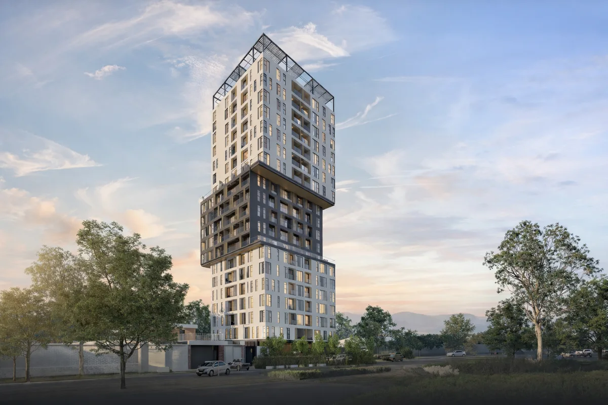 Fachada de Noa Apartamentos en Zona 11