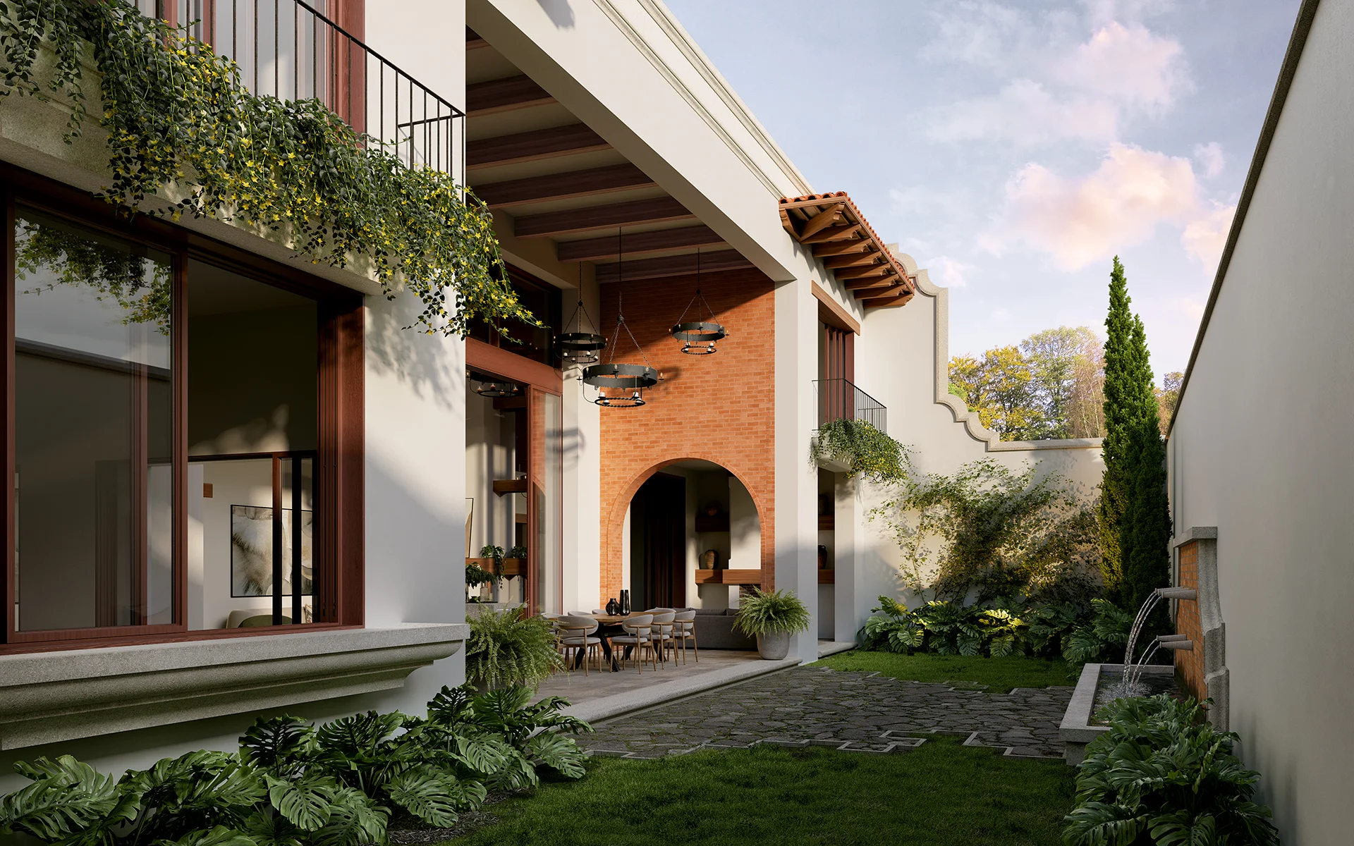 Cocina y acabados premium en Santa Elena Antigua